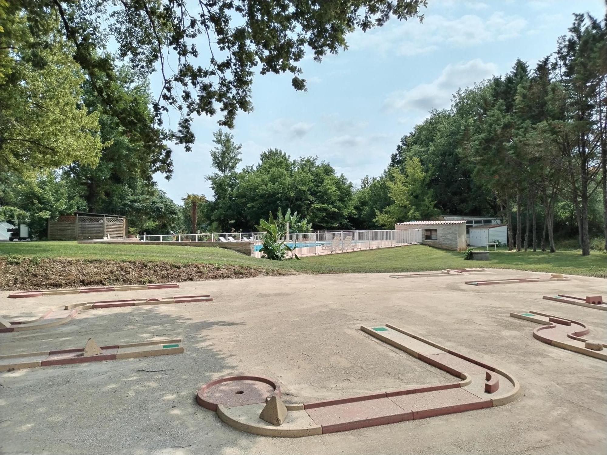 Camping Nature Le Valenty Mobil-Home-Dordogne Panoramique Clim Piscine Soturac Zewnętrze zdjęcie